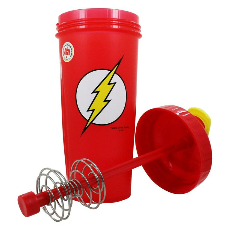 Perfectshaker The Flash Shaker Cup Bottle Large 28 Oz Super Hero Mixer for  sale online