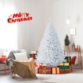 thumbnail image 2 of Costway 6Ft Hinged Artificial Christmas Tree Pine Tree 1000 Tips Metal, 2 of 10