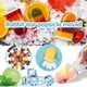 thumbnail image 4 of Molde para helado de silicona rosa, juego de 6 moldes para paletas con palito, mini molde para helado, molde para paletas de hielo, sorbete de helado casero, reutilizable, para yogur, sorbete y jugo, 4 of 5