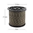 thumbnail image 2 of Cuerda de paracaídas para exteriores de 9 núcleos cuerda de viento portátil para tienda de 100 m para acampar al aire libre, 2 of 9