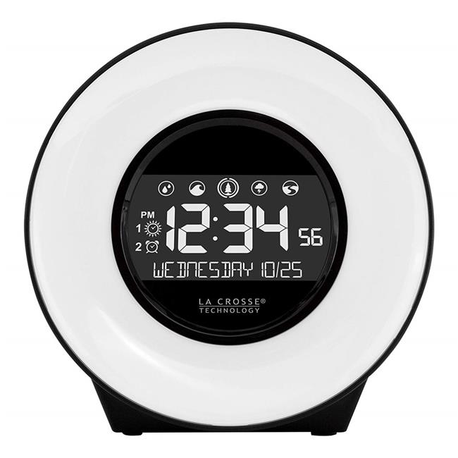 Mood Light & Wiyh Nature Sounds Alarm Clock