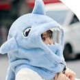 thumbnail image 6 of Lovely Plush Fish Ski Helmets Covers Thicken Warm Winter Hooded Head Protective Mask Hat for Men and Women Outdoor Sport, 6 of 8