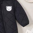 thumbnail image 5 of 6-12 Months Baby Boys Girls Onesies Snowsuits Infant Baby Winter Clothes Solid Romper Hooded Jumpsuit Warm Outwear Jackets Little Kids Winter Outfits, 5 of 7