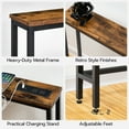 thumbnail image 4 of HOOBRO 47.2” Console Table w/ Power Outlets & USB Ports Behind Sofa Hallway Brown BF15XG01G1, 4 of 11