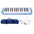 thumbnail image 2 of 32 Instrumento Melodica Clave, Piano Soprano de Teclado Con Juegos de Tomo de Boquilla y Bolsa de Transporte Para Adultos Principios, Educación Musical de la Boca Melodica, 2 of 7