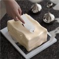 thumbnail image 3 of Caja de pañuelos estilo crema de cerámica, caja de servilletas for mesa de comedor, sorteo de papel, 3 of 6