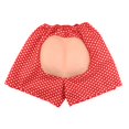 thumbnail image 3 of Pantalones cortos de murciélago falsos con diseño de delantal, disfraz de fiesta, accesorio de cosplay, Halloween rojo, 3 of 9