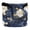 Blue Cloud White Flower, variant on Haosy Red Blue Japanese Wave Golf Mallet Putter Cover Strong Magnetic Leather Golf Club Headcover Closure
