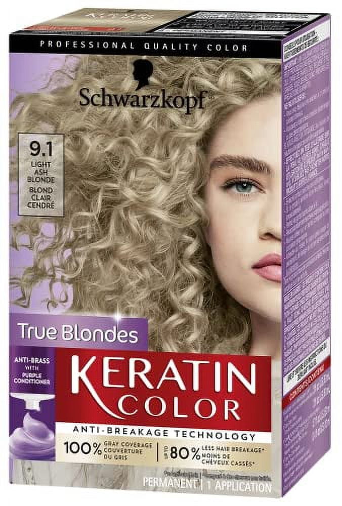 Schwarzkopf Keratin Color & Moisture Haarfarbe, 9.89 Crimson, 2 Stück – Permanente Creme Mit Glanz