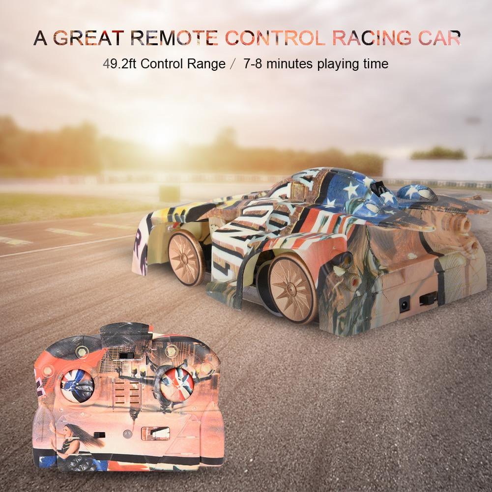 gravity defying race car