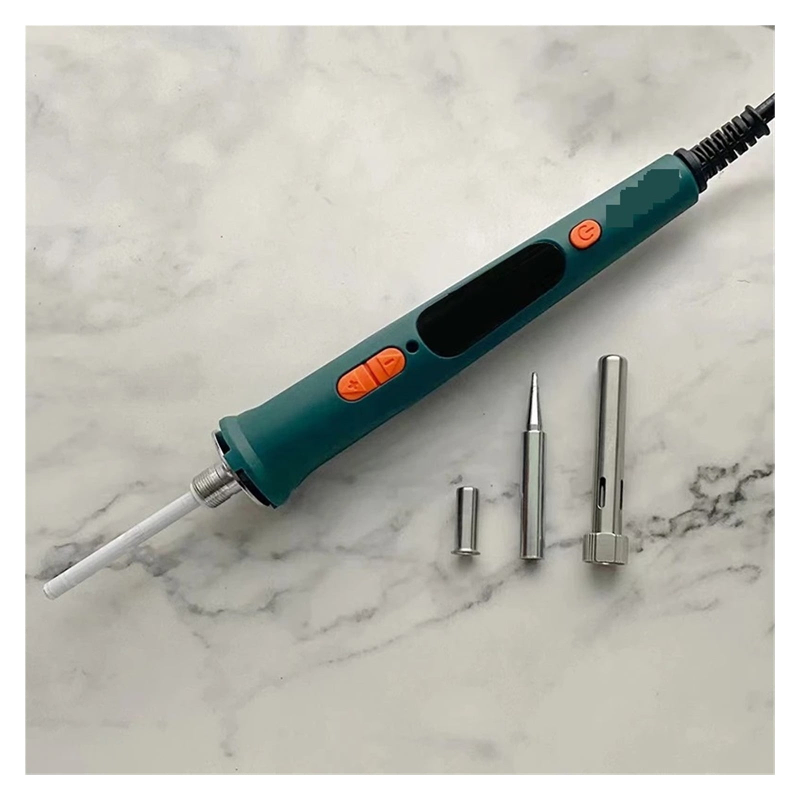 Electric Soldering Iron,120W Dual Calibration Temperature LCD Digital Welding Tool,Soldering Iron Head Welding Repair Tools ,Accurate Temperature Control