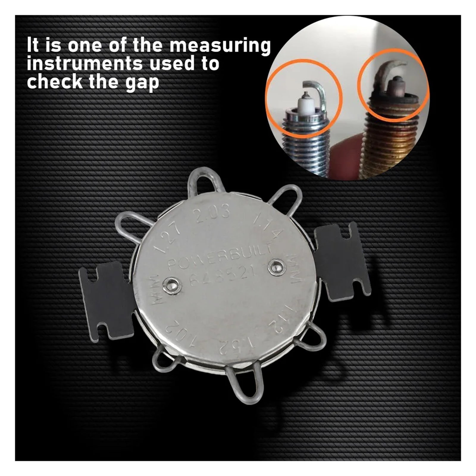 Gap Gauge Opener Gapper Feeler Clearance Gage Caliber Measuring Tool ,Easy Identification