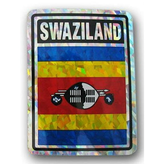 Swaziland Reflective Decal