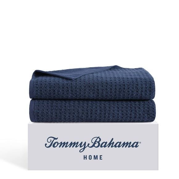 Toallas de baño Tommy Bahama, 2 unidades, 163 x 86 cm, algodón, tamaño mediano