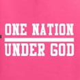 thumbnail image 5 of Wild Bobby One Nation Under God Inspirational/Christian Men Graphic Tee, Neon Pink, Small, 5 of 5