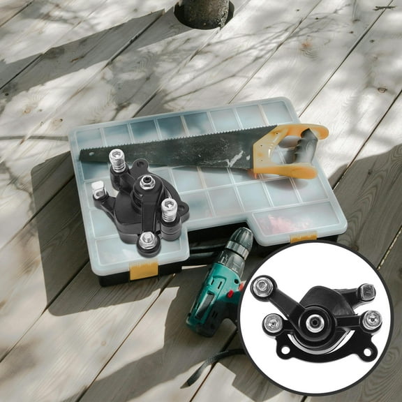 Raindrops 1Set Black Aluminium Alloy Brake Caliper for ATV Motorcycles Disc Braking Systems