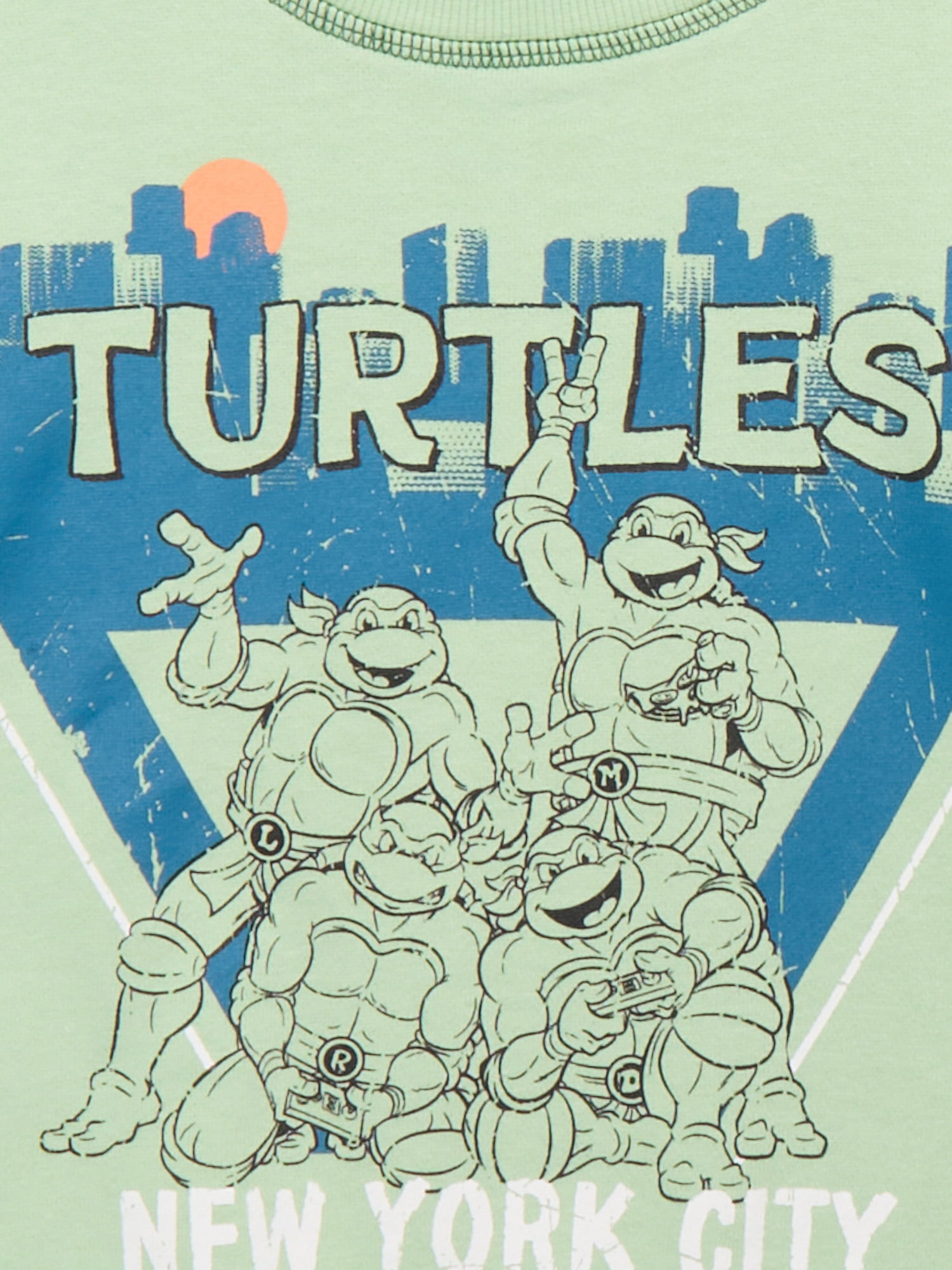 TMNT Toddler Boy Graphic Crewneck Sweatshirt, Sizes 12 Months- 5T