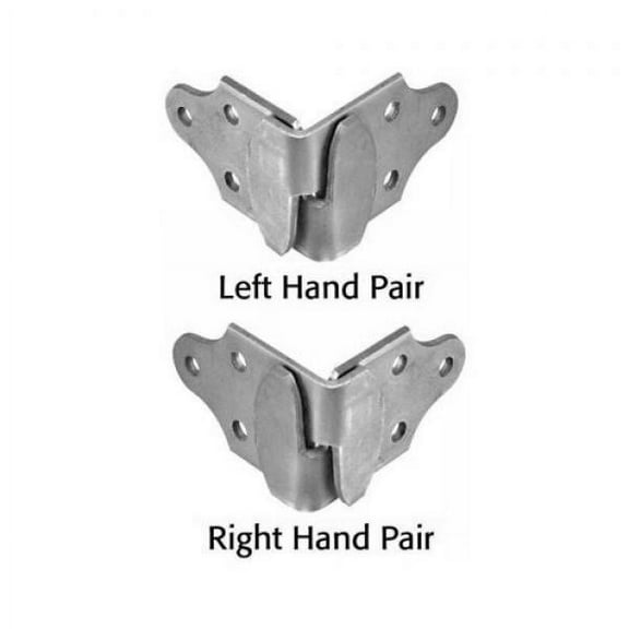 Buyers Products B2591BZ Corner Stake Rack Connector Set