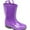 Dark Purple, variant on Ska Doo Kids Toddler Rain Boots Assorted Colors