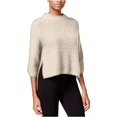 thumbnail image 1 of Suéter de punto alto-bajo Rachel Roy para mujer blanco roto grande, 1 of 2