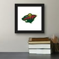 thumbnail image 3 of Gallery Pops NHL Minnesota Wild - Primary Logo Mark Wall Art, Black Framed Version, 12" x 12", 3 of 5