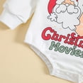 Baby Boy Bodysuit Boys Girls Christmas Long Sleeve Letter Prints