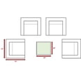 thumbnail image 3 of Living Source International 5-Piece Multiple Chairs Seating Group in Black/Gray, 3 of 5