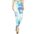 thumbnail image 2 of Niobe Clothing Womens Buttery Soft Graphic Print Tie Dye Leggings, 2 of 3