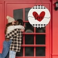 thumbnail image 6 of Ydojg Valentine'S Day Decorations Doorplate A Round Charming Atmosphere For An Irresistible Home Decor, 6 of 6
