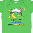 thumbnail image 4 of Inktastic I Love My Grandma to the Moon and Back Cute Sheep Boys or Girls Baby Bodysuit, 4 of 5