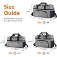 thumbnail image 3 of Lifewit Large Cooler Bag 27/32/48 Cans Insulated Lunch Bag Lightweight Portable Cool Bag Two Layer, 3 of 6