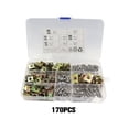 thumbnail image 2 of maskred Metal Sturdy And Durable High-Strength Nut Clamps Practical Application Wide Application Fasteners 1Set, 2 of 6