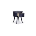 thumbnail image 2 of Mesita de noche East West Furniture GONE15 Gordon Azul Marino, 2 of 7