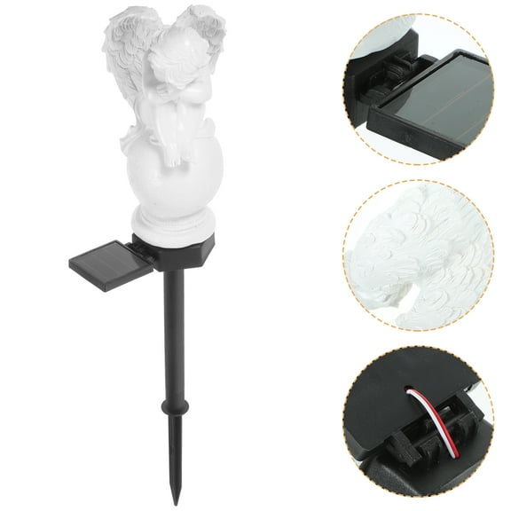 Little Angel Garden Solar Light Outdoor Decorative Light Yard Lawn Stake Light