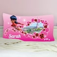 thumbnail image 2 of Personalized Miraculous Ladybug Girls Pillowcase, Pink, 2 of 5