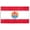 3x5 ft Nylon Flag, variant on AGAS French Polynesia Tahiti Flag 4x6 inch - 11" Plastic Pole 100% Polyester Stitched Edges French Polynesia Tahitian Mini Flag on a Stick