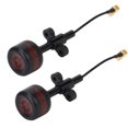 thumbnail image 2 of Antenas de codo para drones de carreras FPV de 2 piezas de 5,8 GHz, RHCP, ganancia de 1,2 dBi, conector MMCX, 2 of 8