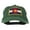 Dk Green, variant on Colorado State Flag Embroidered Washed Buckle Cap - Purple OSFM