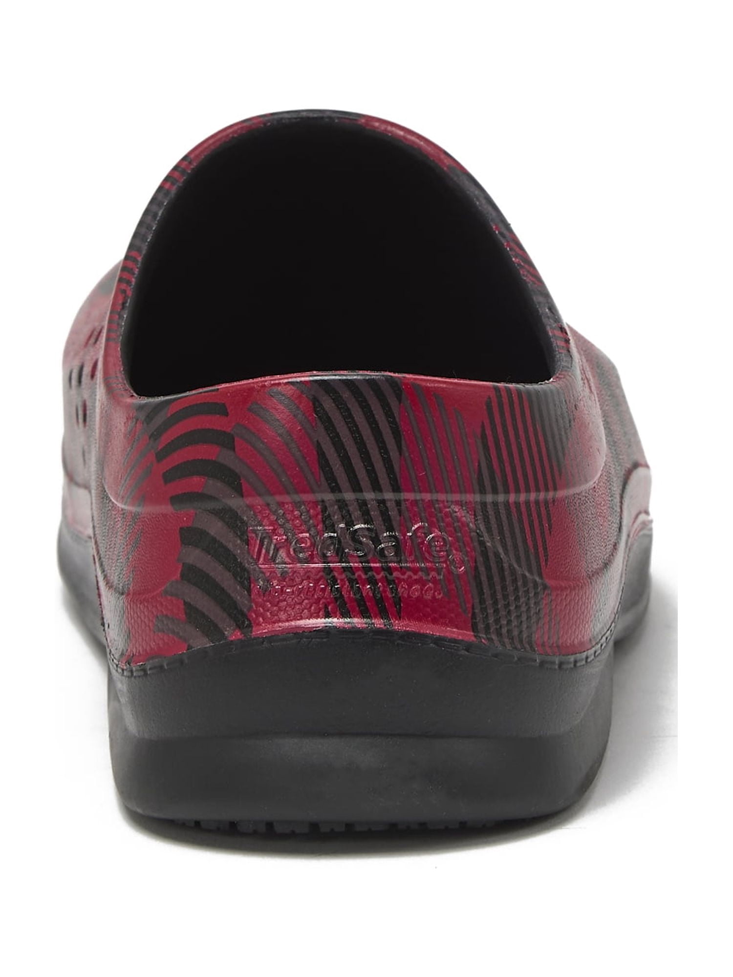 TredSafe Unisex Men’s or Women’s Caspian Slip Resistant Clogs, Buffalo Plaid