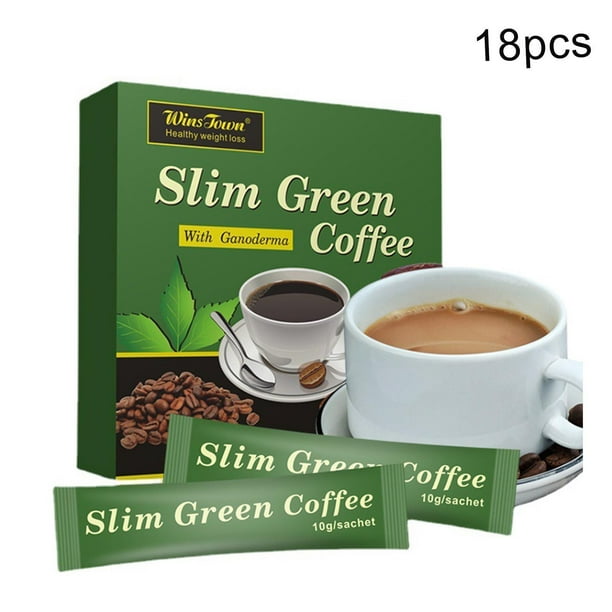 10g*18 bags/box Ganoderma Slimming Coffee Slim Green Coffee with