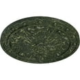 thumbnail image 3 of Ekena Millwork 20 1/2"OD x 1 1/2"P Foster Acanthus Leaf Ceiling Medallion (Fits Canopies up to 2 1/4"), Hand-Painted Painted Turtle Crackle, 3 of 6