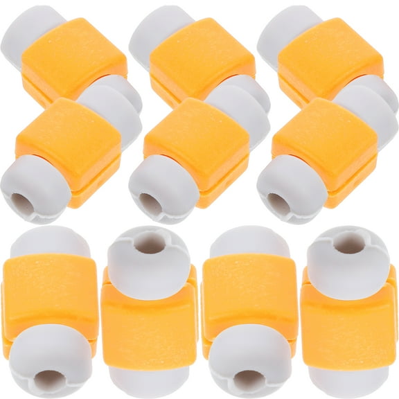 Hytrove Charger Cord Protector Abs Silicone Protect Charging Cable 30Pcs 0.8x0.4x0.4in