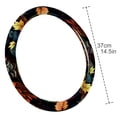 thumbnail image 4 of Owl 14.5 Inch Printing PVC Leather Steering Wheel Cover Car Wheel Covers Auto Accessories, 4 of 6