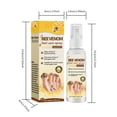 thumbnail image 3 of Clearance Sale! BeeVenom Ash Nail Spray Uña podrida Uña podrida Pie Hidratante Limpio Spray100ml, 3 of 9