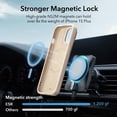 thumbnail image 4 of Funda de teléfono ESR para iPhone 15 Plus MagSafe de silicona con soporte, 4 of 9