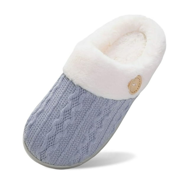 Chaussons d'Intérieur Chauds pour Femmes Antidérapants, Chaussons Doux et Chauds pour Femmes, Chaussons Douillets, Chaussures d'Intérieur, Chaussons d'Intérieur d'Hiver pour Femmes
