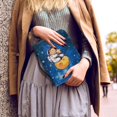 thumbnail image 5 of HELLHERO Capybara Astronaut on Planet Bible Cover with Zippered Handle Waterproof Church Bible Bag for Prayer, PU Leather Bible Case for Christian Prayer, 5 of 12