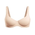 thumbnail image 5 of Women's Push up Bra with Underwire Solid Color Adjustable Straps Seamless Comfortable Bra Beige 38B, 5 of 6