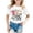 White, variant on 100 Days Of School Shirt Back to School Print Short Sleeve T Shirts Casual Crewneck Kids Clothes