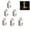 White, variant on LED Wall Socket Night Light with Motion Sensor - Plug-in Auto Dusk Dawn Lamp, 360° Adjustable Soft Warm White Glow, Energy Efficient Compact Night Light for Bedroom Bathroom Stairs Hallway